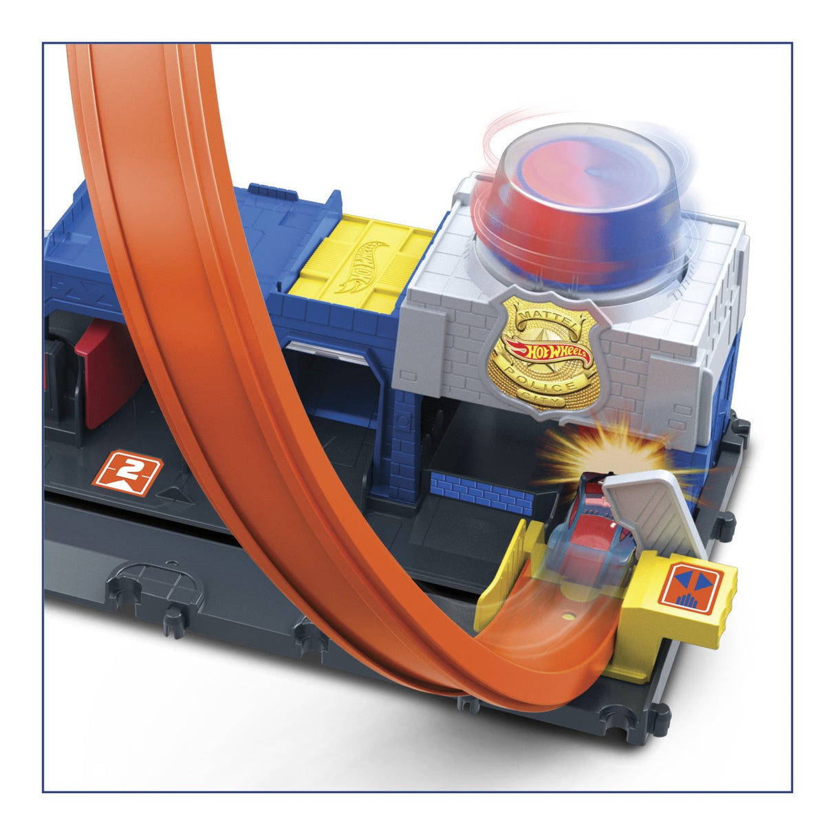 HOT WHEELS CITY SET DE JOACA SUPER STATIE DE POLITIE