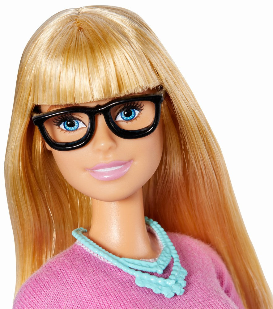 PAPUSA BARBIE SET PROFESOARA