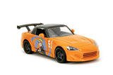 JADA NARUTO SHIPPUDEN SET FIGURINA NARUTO SI MASINUTA METALICA HONDA 2001 S2000 SCARA 1:24