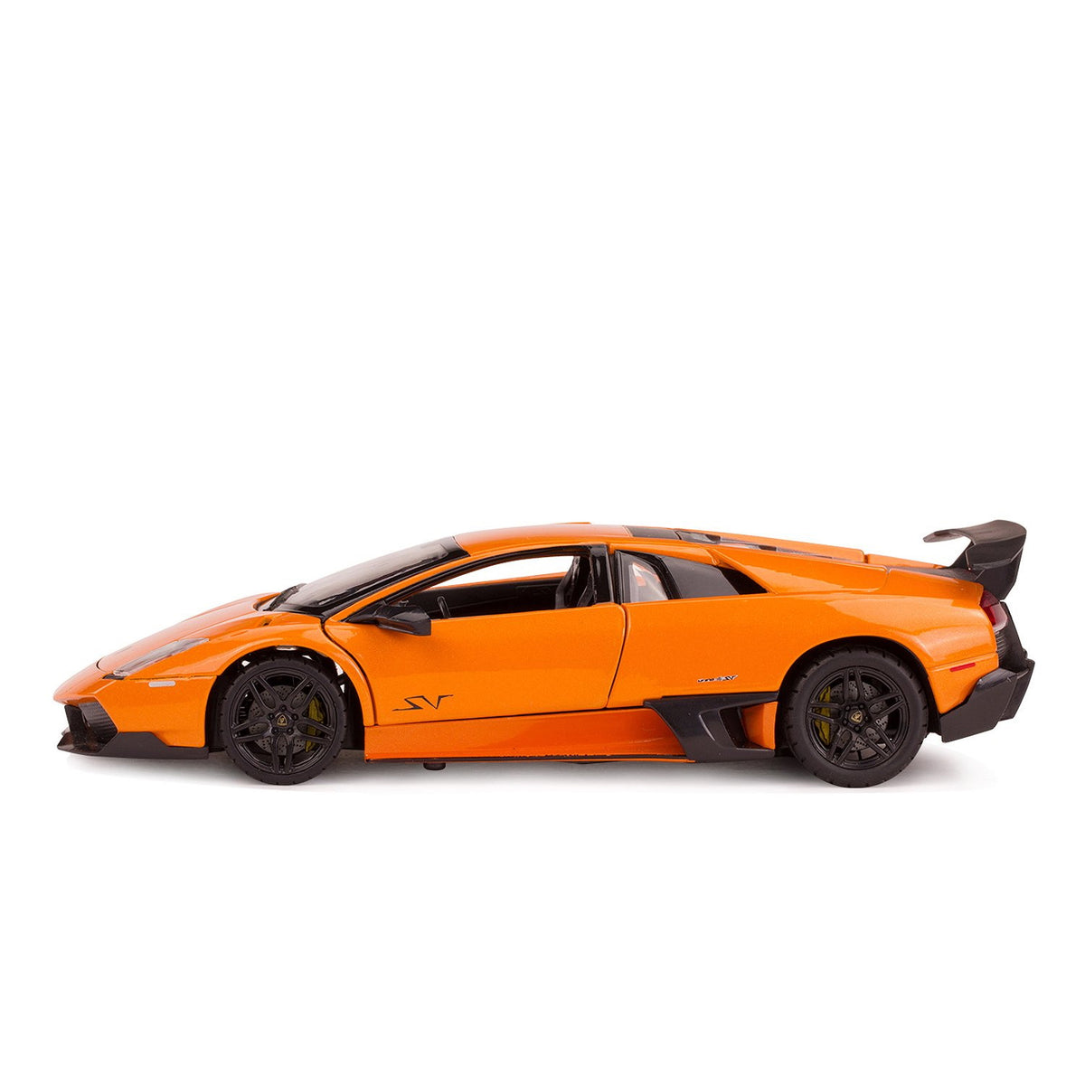 MASINUTA METALICA  LAMBORGHINI MURCIELAGO LP670-4 PORTOCALIU SCARA 1 LA 24