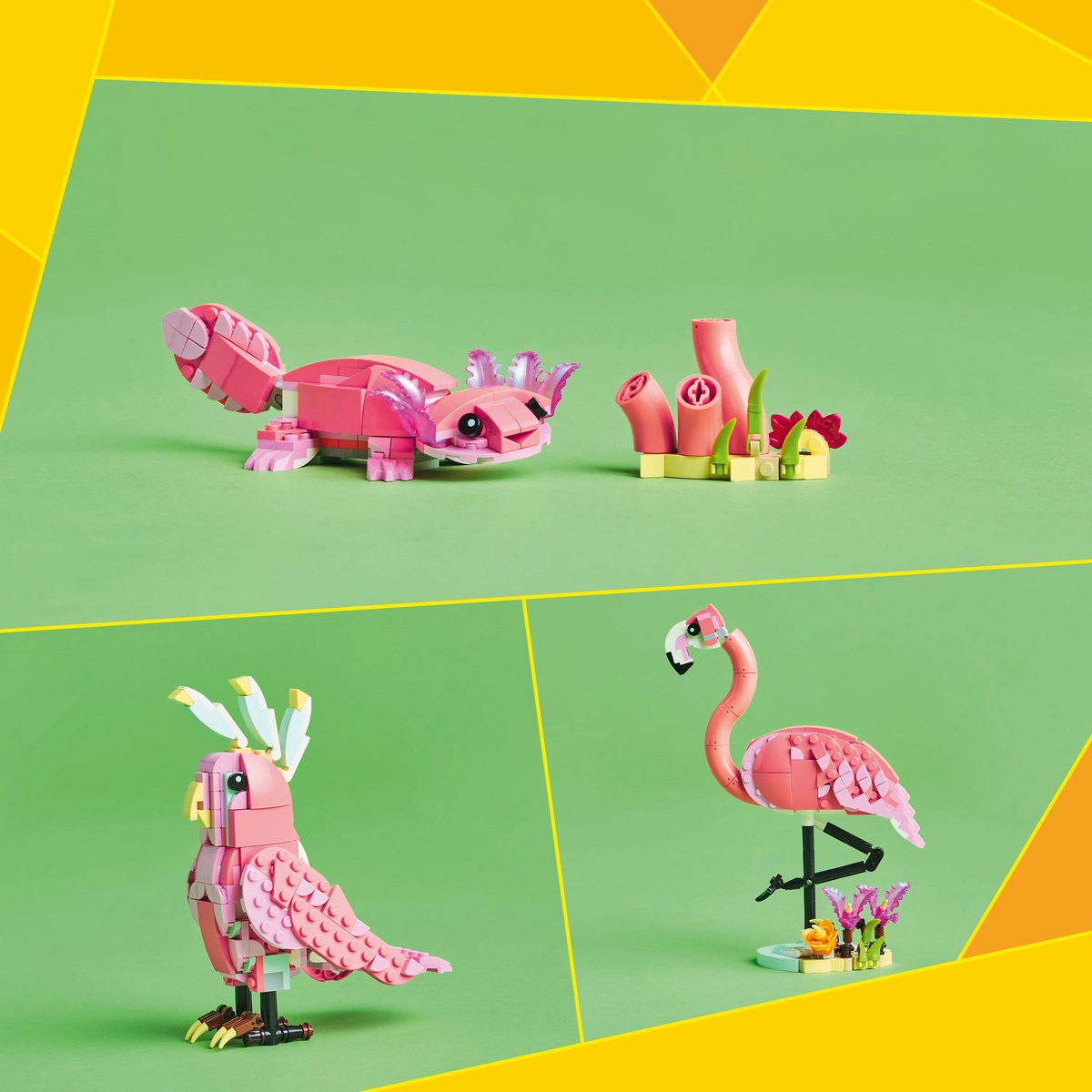 LEGO CREATOR ANIMALE SALBATICE FLAMINGO ROZ 31170