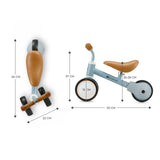 BICICLETA ECHILIBRU KINDERKRAFT CUTIE LIGHT BLUE