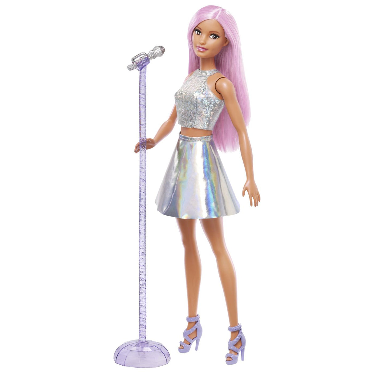 BARBIE PAPUSA BARBIE YOU CAN BE SET BARBIE STAR POP SI MICROFON