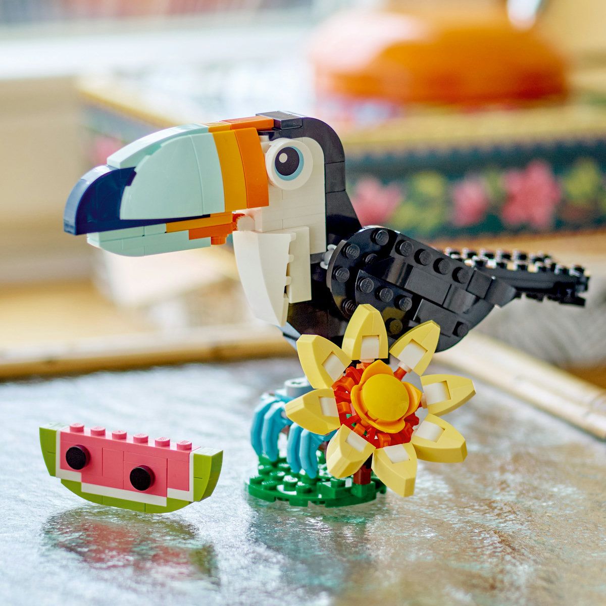 LEGO CREATOR ANIMALE SALBATICE TUCAN TROPICAL 31173