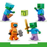 LEGO MINECRAFT TEMNITA CU ZOMBI 21587