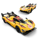 MASINA CU TELECOMANDA FERRARI 499P N83 GALBEN SCARA 1 LA 24