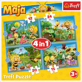 PUZZLE TREFL 4IN1 AVENTURILE ALBINUTEI MAYA