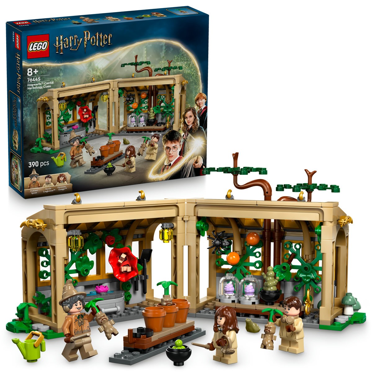 LEGO HARRY POTTER CASTELUL HOGWARTS LECTIA DE IERBOLOGIE 76445