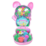 POLLY POCKET SET GENTUTA ANIMALUT IEPURAS LA PETRCERE CU ACCESORII