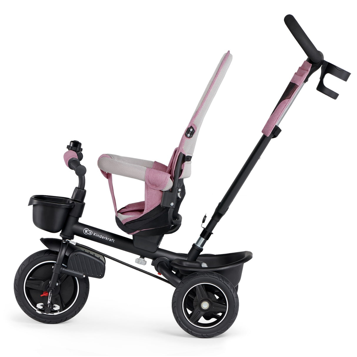 TRICICLETA KINDERKRAFT SPINSTEP, PINK