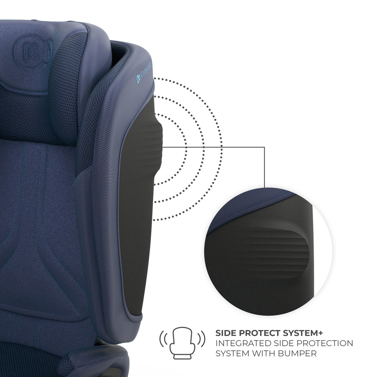 SCAUN AUTO KINDERKRAFT UNITY2 100-150 CM, NAVY