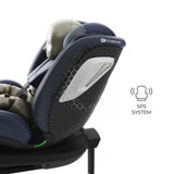 SCAUN AUTO KINDERKRAFT I-GROW 2 I-SIZE 40-150 CM, BLACK