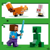 LEGO MINECRAFT AVENTURA DIN TAIGA A LUI STEVE 21583