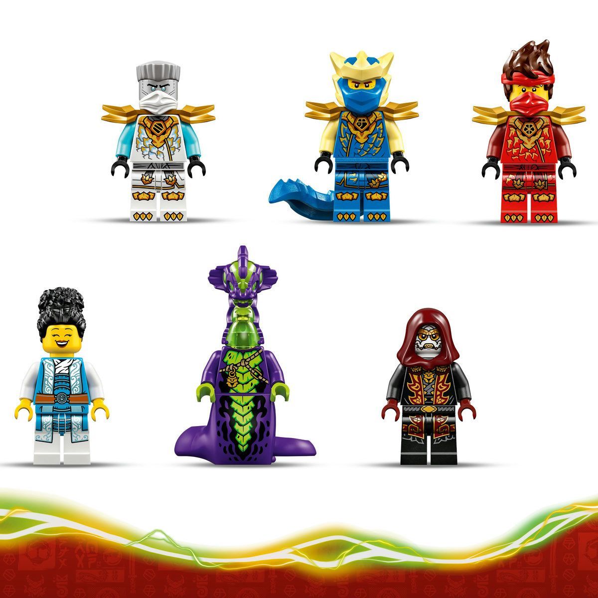 LEGO NINJAGO LUPTA LA CASA DIN COPAC CU VEHICULE NINJA 71857