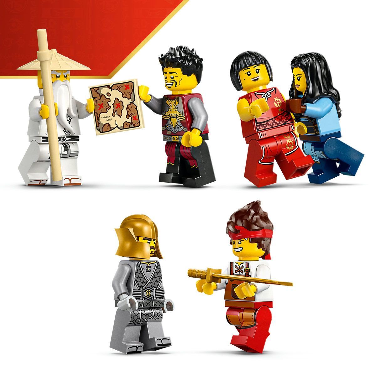 LEGI NINJAGO FIERARUL PATRU ARME LA A 15 A ANIVERSARE 71858