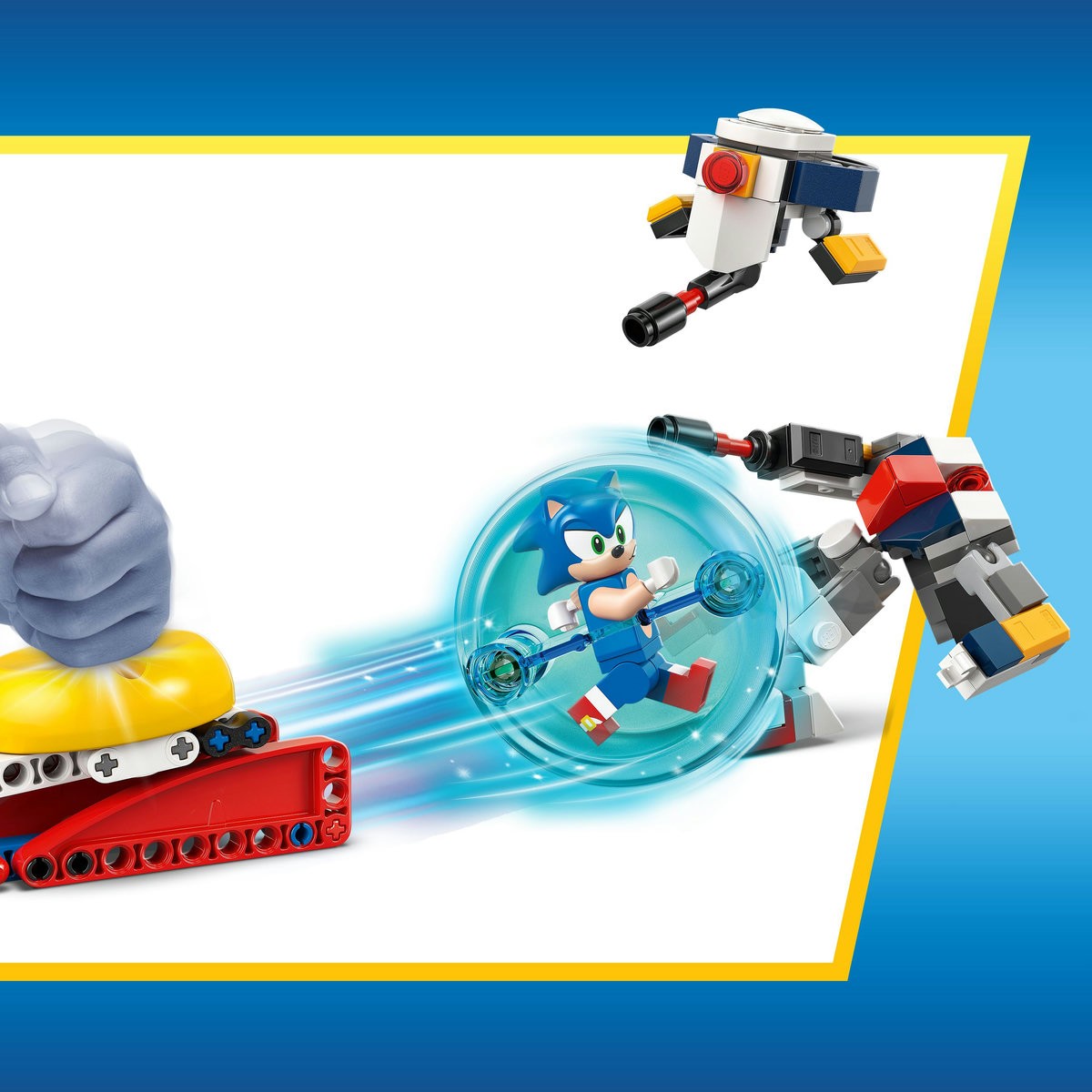 LEGO SONIC ÎNFRUNTARE LA FOCUL DE TABARA AL LUI SONIC 77001