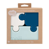 RECIPIENT HRANA BEBE MODEL PUZZLE, MELII LUXE, BLEUMARIN IVOIRE MENTA