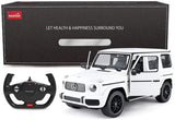 MASINA CU TELECOMANDA MERCEDES-BENZ G63 ALB SCARA 1 LA 14