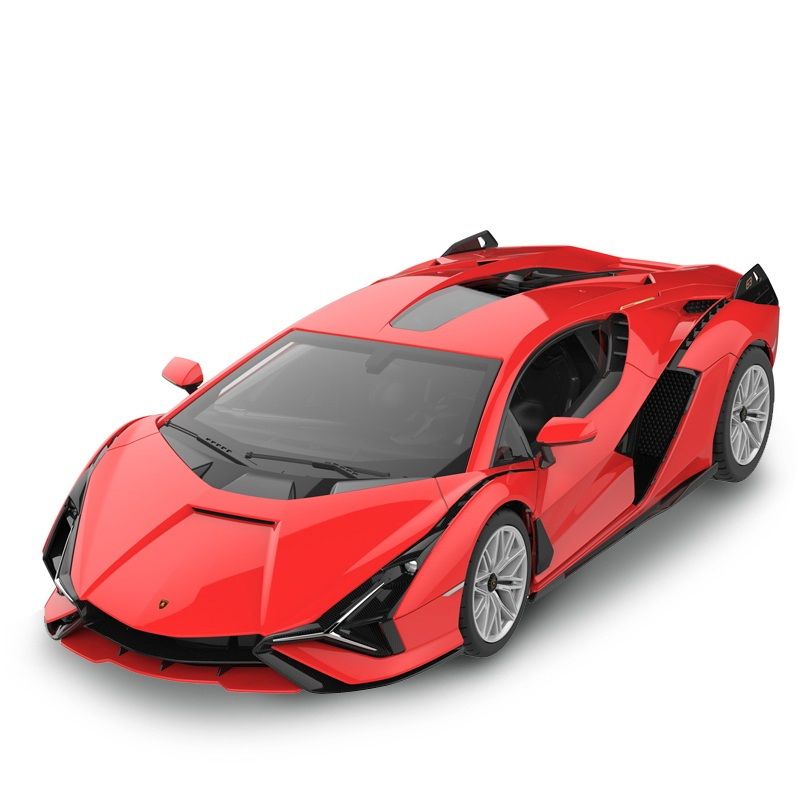 MASINA CU TELECOMANDA LAMBORGHINI SIAN ROSU CU SCARA 1 LA 14