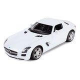 MASINA CU TELECOMANDA MERCEDES-BENZ SLS ALB SCARA 1 LA 14