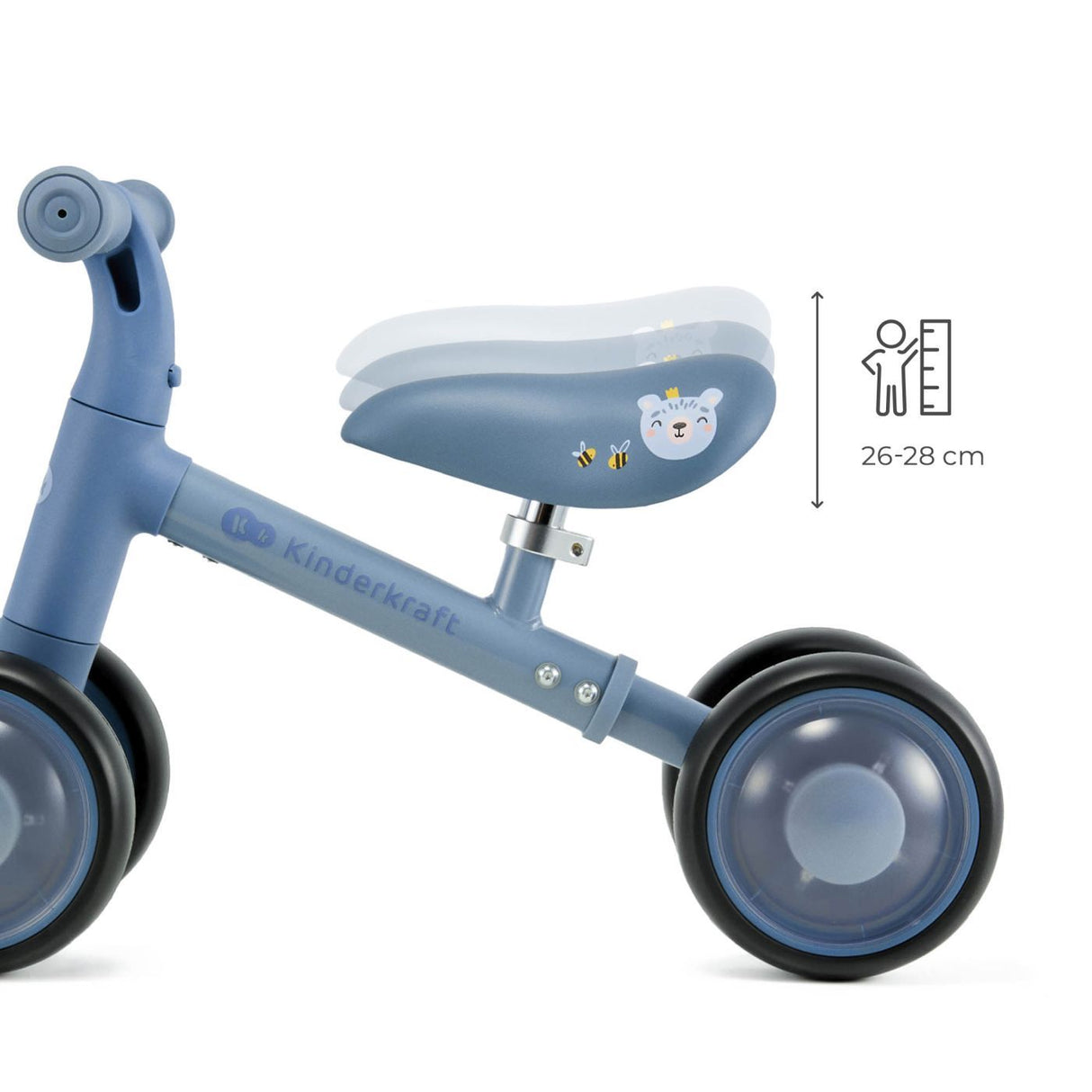 BICICLETA ECHILIBRU CUTIE FLASH, BLUE