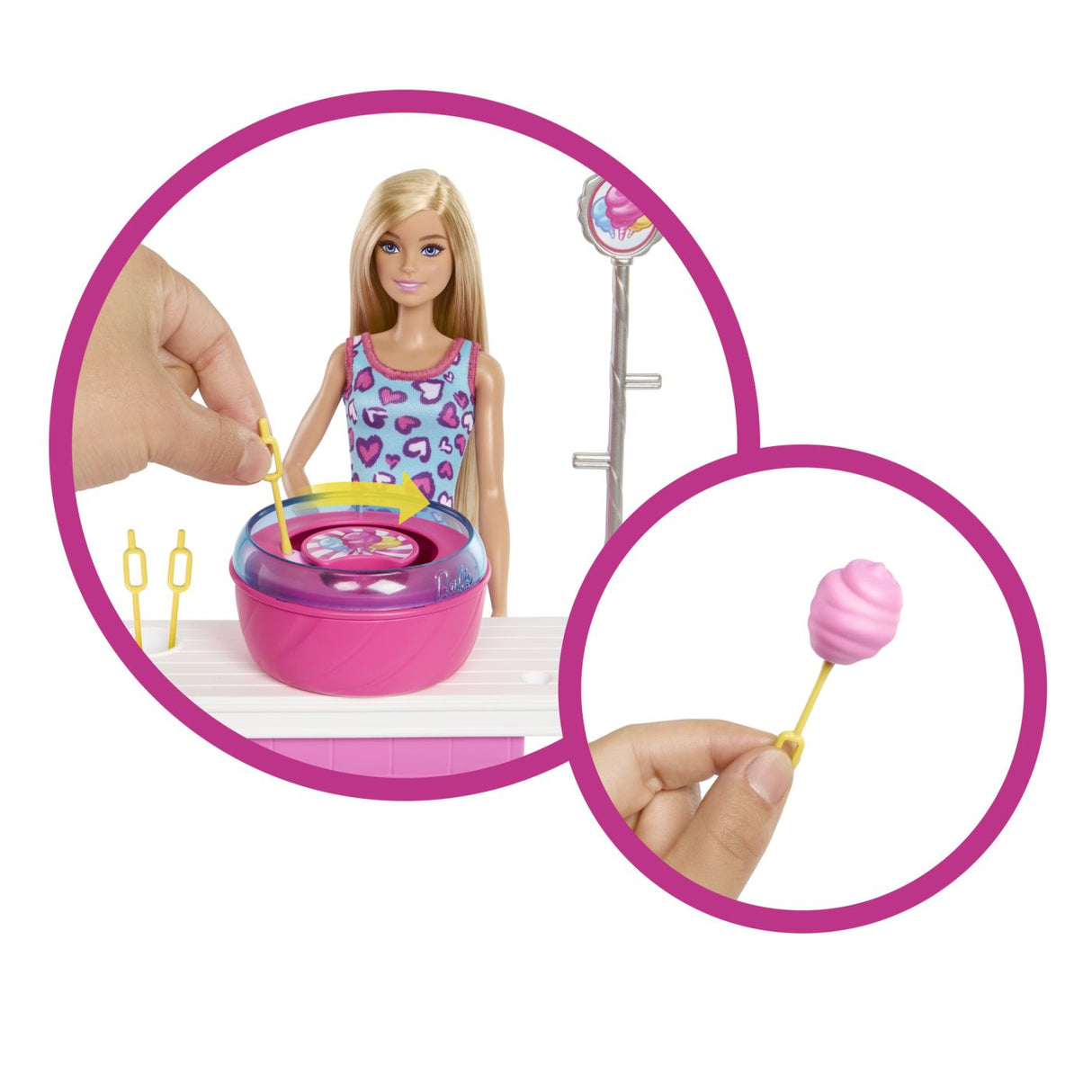 BARBIE MYSTERIES DETECTIVI PE PLAJA SET CABINA DE JOCURI SI PAPUSA BARBIE MALIBU CU ACCESORII