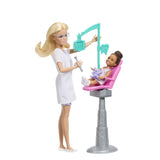 BARBIE SET DE JOACA PAPUSA BARBIE BLONDA FACE CARIERA DENTIST