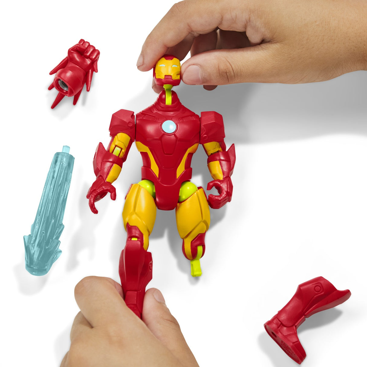 MARVEL AVENGERS MIX MASHERS FIGURINA IRON MAN 12CM