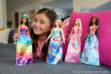 BARBIE PAPUSA PRINTESA DREAMTOPIA CU CORONITA GALBENA