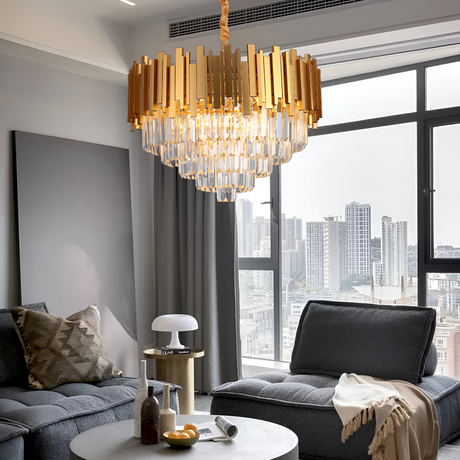 Candelabru Cristal Balmoral Magno, 9X E14, Diametru 60Cm - vivimall.ro