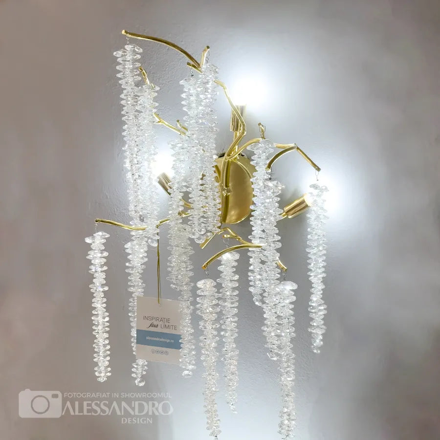 Aplica Cristal Chandler 3X G9