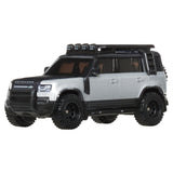 HOT WHEELS TRANSPORTATOR LAND ROVER DEFENDER 110 2023 CU MASINUTA JAGUAR MK1 SCARA 1 LA 64