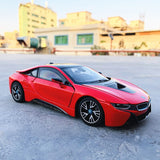 MASINUTA METALICA BMW I8 ROSU SCARA 1 LA 24