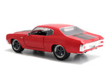 MASINUTA METALICA FAST AND FURIOUS 1970 CHEVY CHEVELLE SCARA 1 LA 24