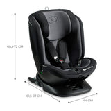 SCAUN AUTO KINDERKRAFT XPEDITION 2 I-SIZE 40-150 CM, BLACK