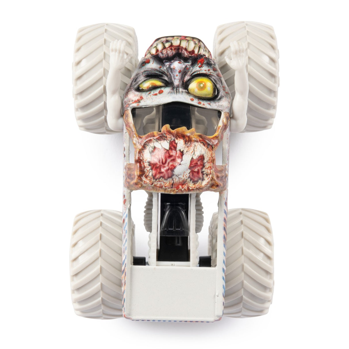 MONSTER JAM MASINUTA METALICA ZOMBIE SCARA 1 LA 64