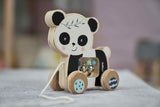 EICHHORN JUCARIE DE TRAS URSULET PANDA DE LEMN 15CM