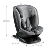 SCAUN AUTO KINDERKRAFT XPEDITION 2 I-SIZE 40-150 CM, GREY