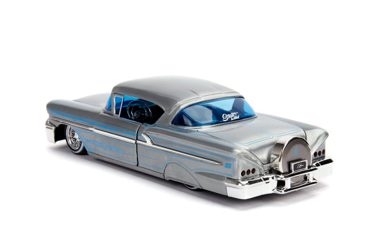 MACHETA METALICA CHEVY IMPALA HARD TOP 1958 SCARA 1 LA 24