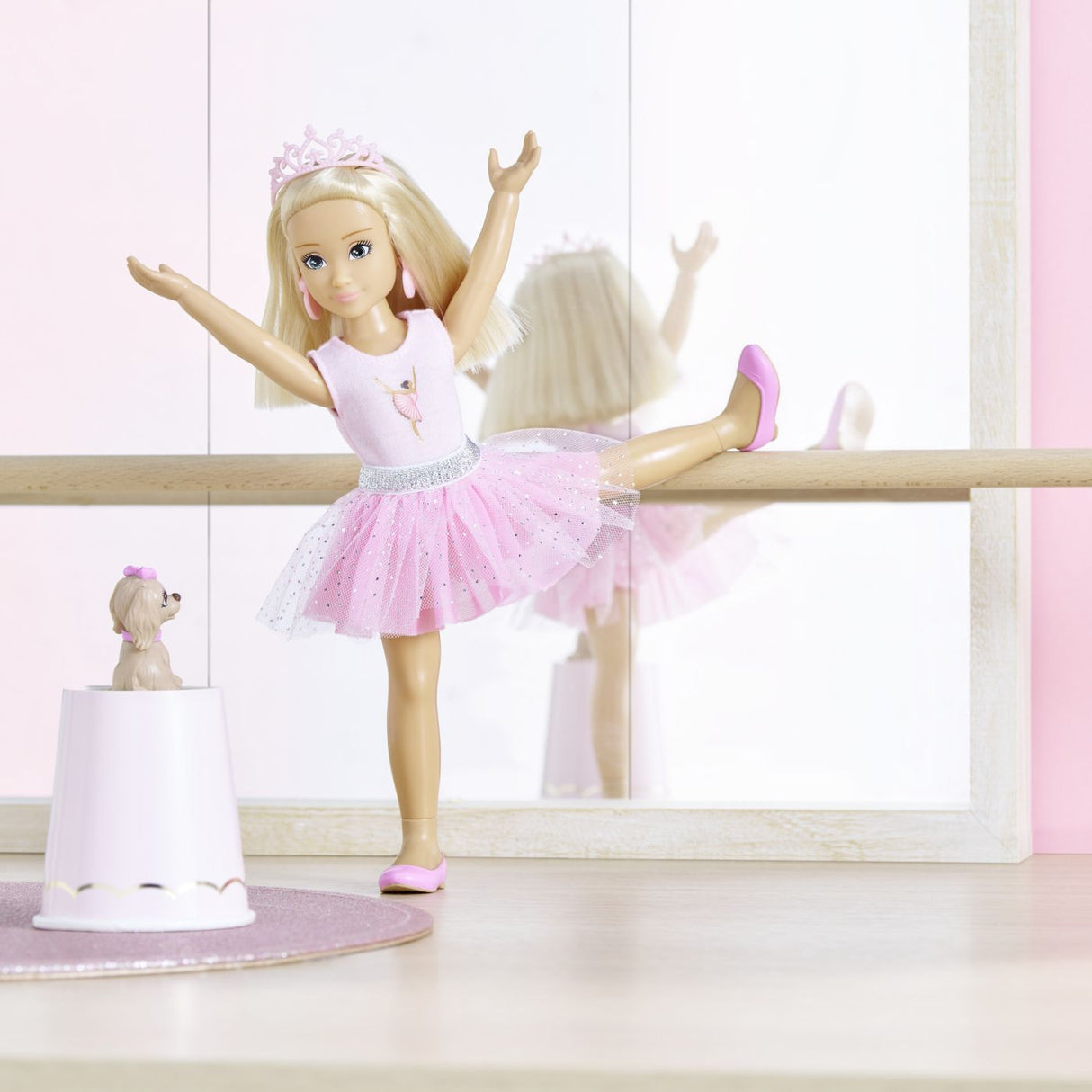 COROLLE SET BALERINA PAPUSA VALENTINE 28CM