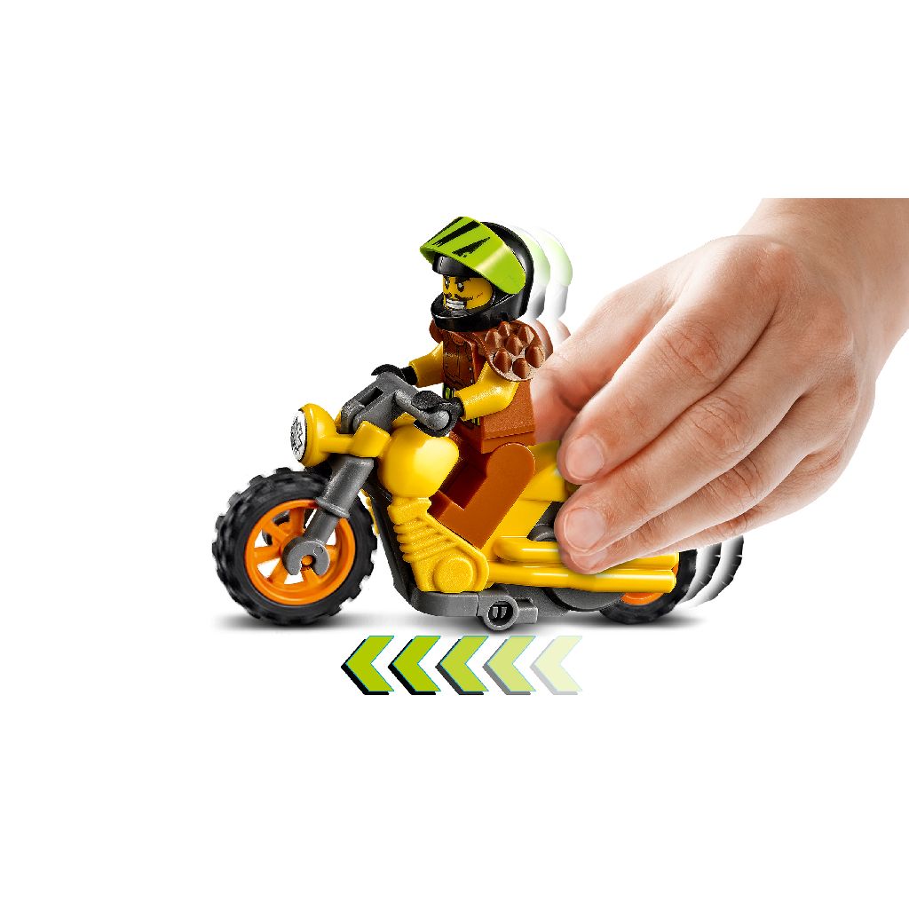 LEGO CITY MOTOCICLETA DE CASCADORIE PENTRU IMPACT 60297