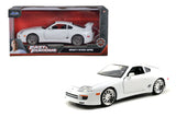 JADA FAST AND FURIOUS MASINUTA METALICA BRIANS TOYOTA SUPRA ALB SCARA 1 LA 24
