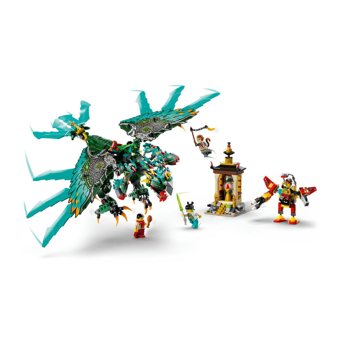 LEGO MONKIE KID BESTIA CU NOUA CAPETE 80056