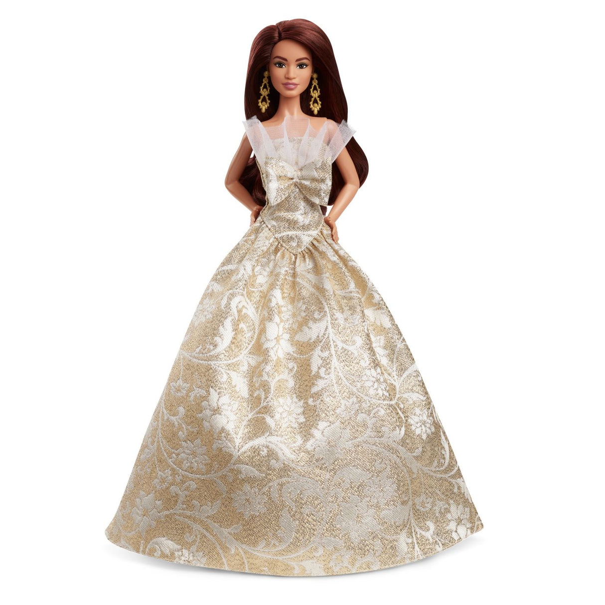 BARBIE SIGNATURE PAPUSA BARBIE BRUNETA DE SARBATORI 2025