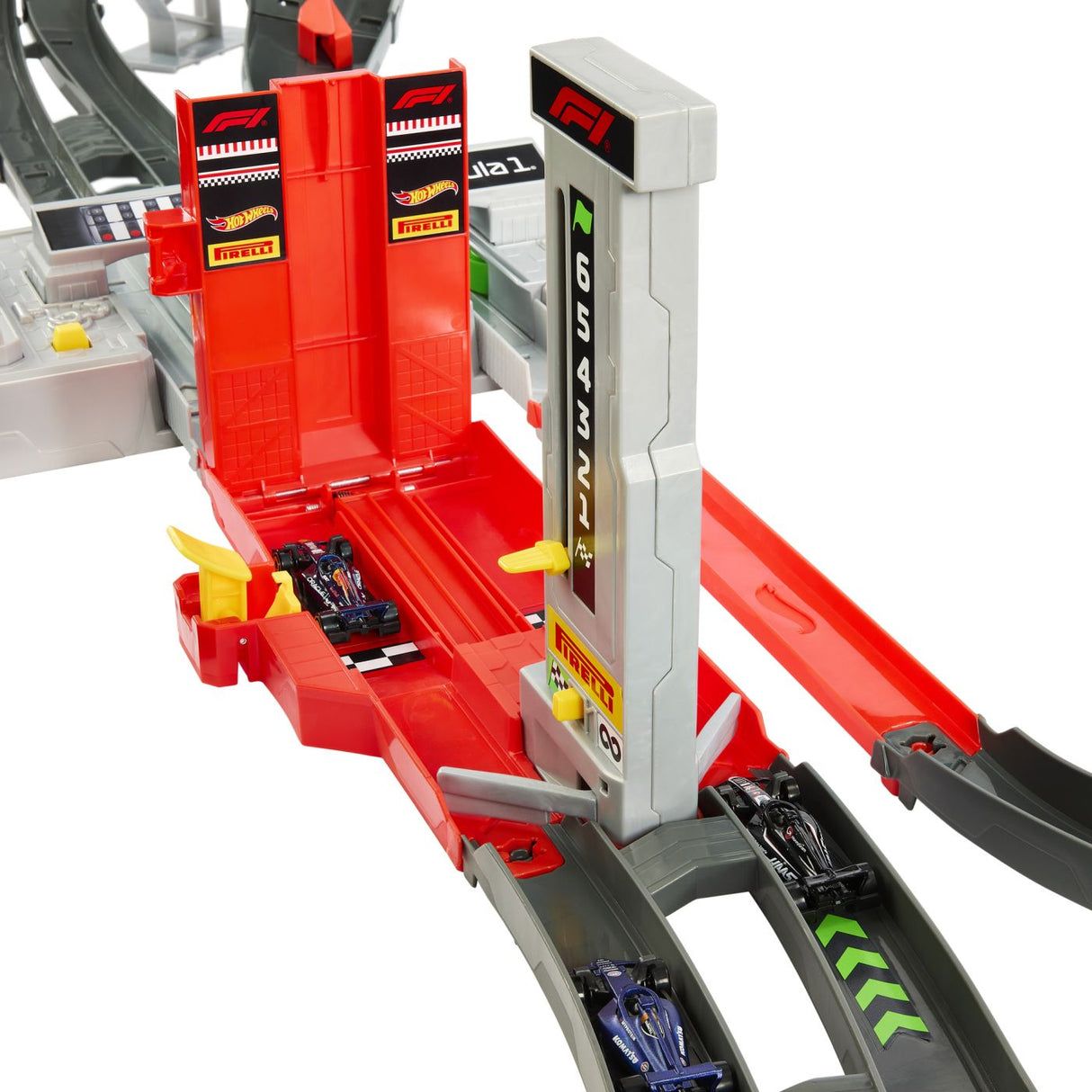 HOT WHEELS RACING CIRCUIT DE CURSE GRAND PRIX FORMULA 1 CU 3 MASINUTE INCLUSE