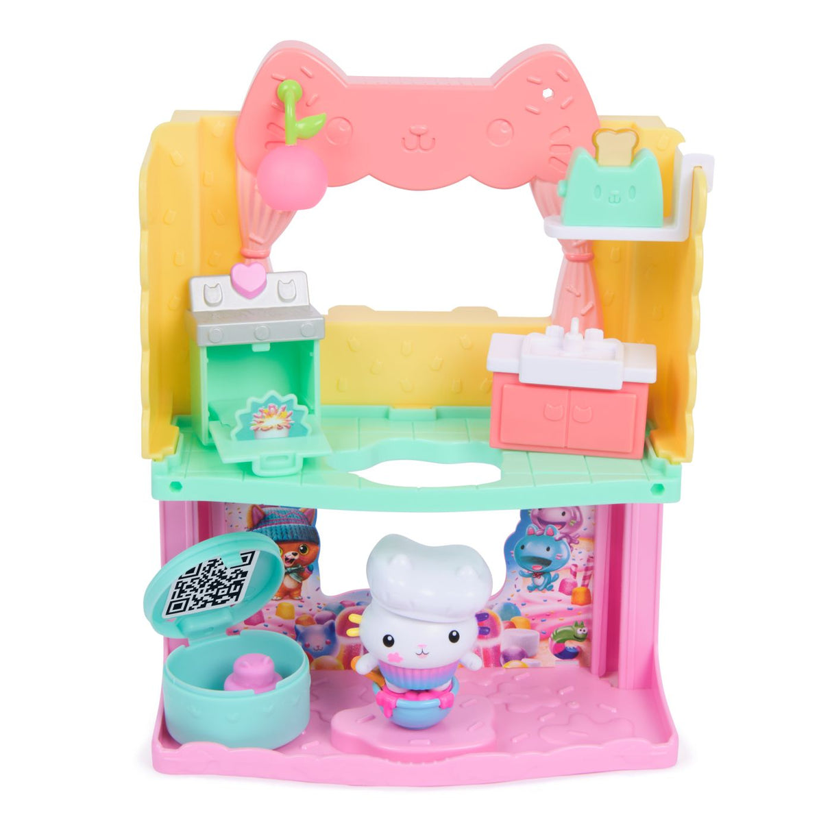 GABBYS DOLLHOUSE FILMUL BUCATARIA MAGICA A LUI CAKEYS CU FIGURINE SI ACCESORII
