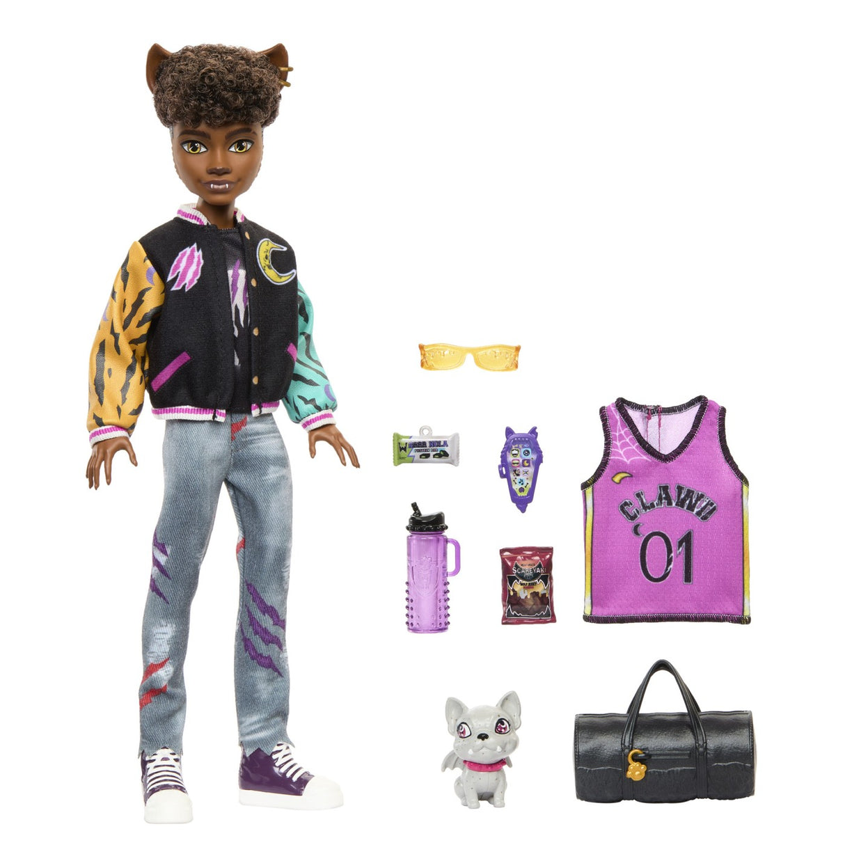 MONSTER HIGH PAPUSA CLAWD WOLF