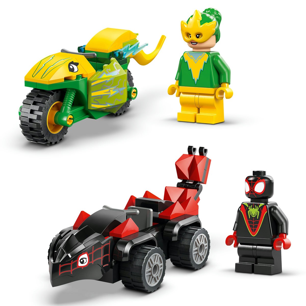 LEGO SPIDEY SPIN SI ELECTRO IN DINO-VEHICULE 11198