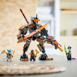 LEGO NINJAGO ROBOTUL DE MISIUNE AL LUI COLE SI DRAGONUL ZANE 71854