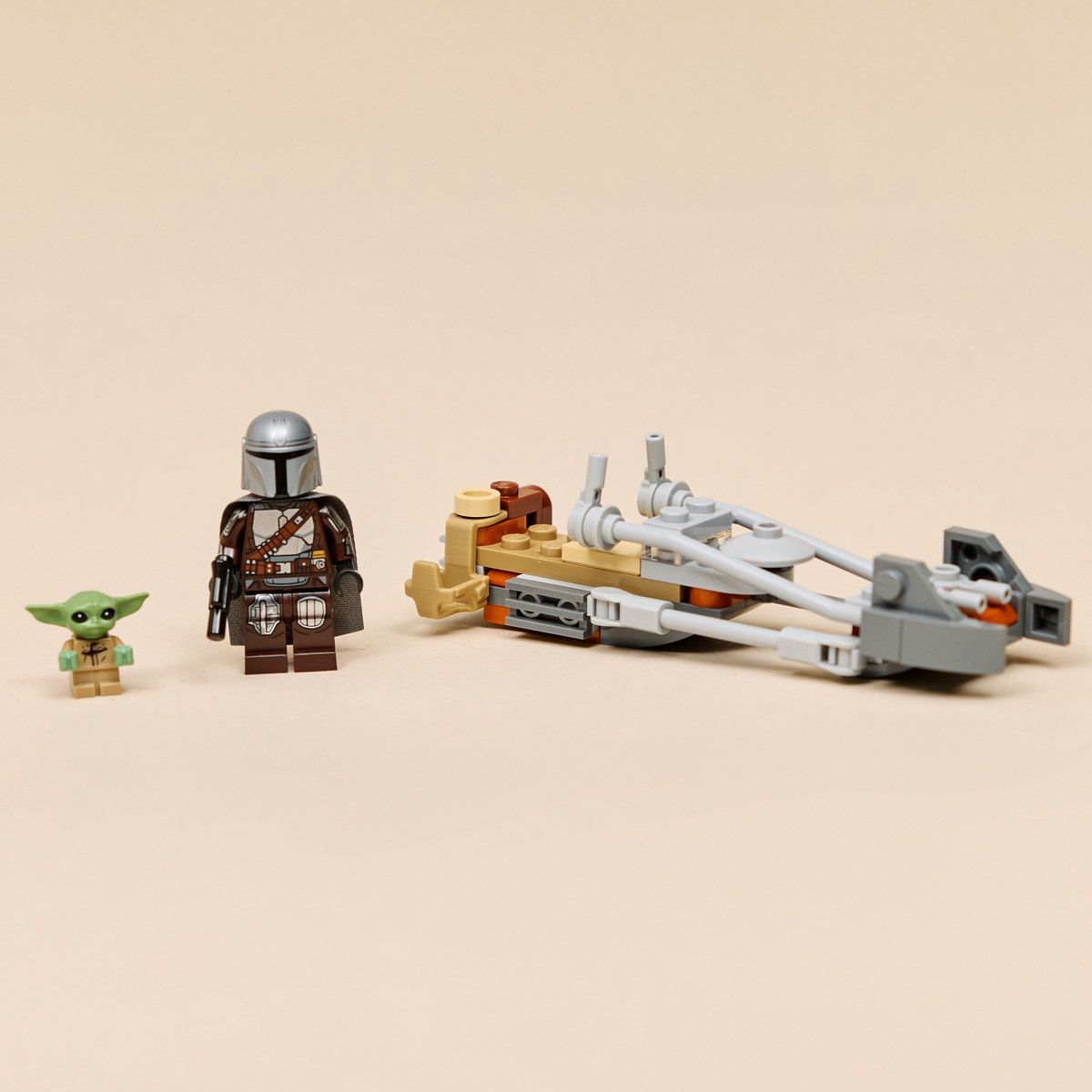 LEGO STAR WARS MOTOCICLETA RAPIDA A LUI MANDALORIAN SI GROGU 75436